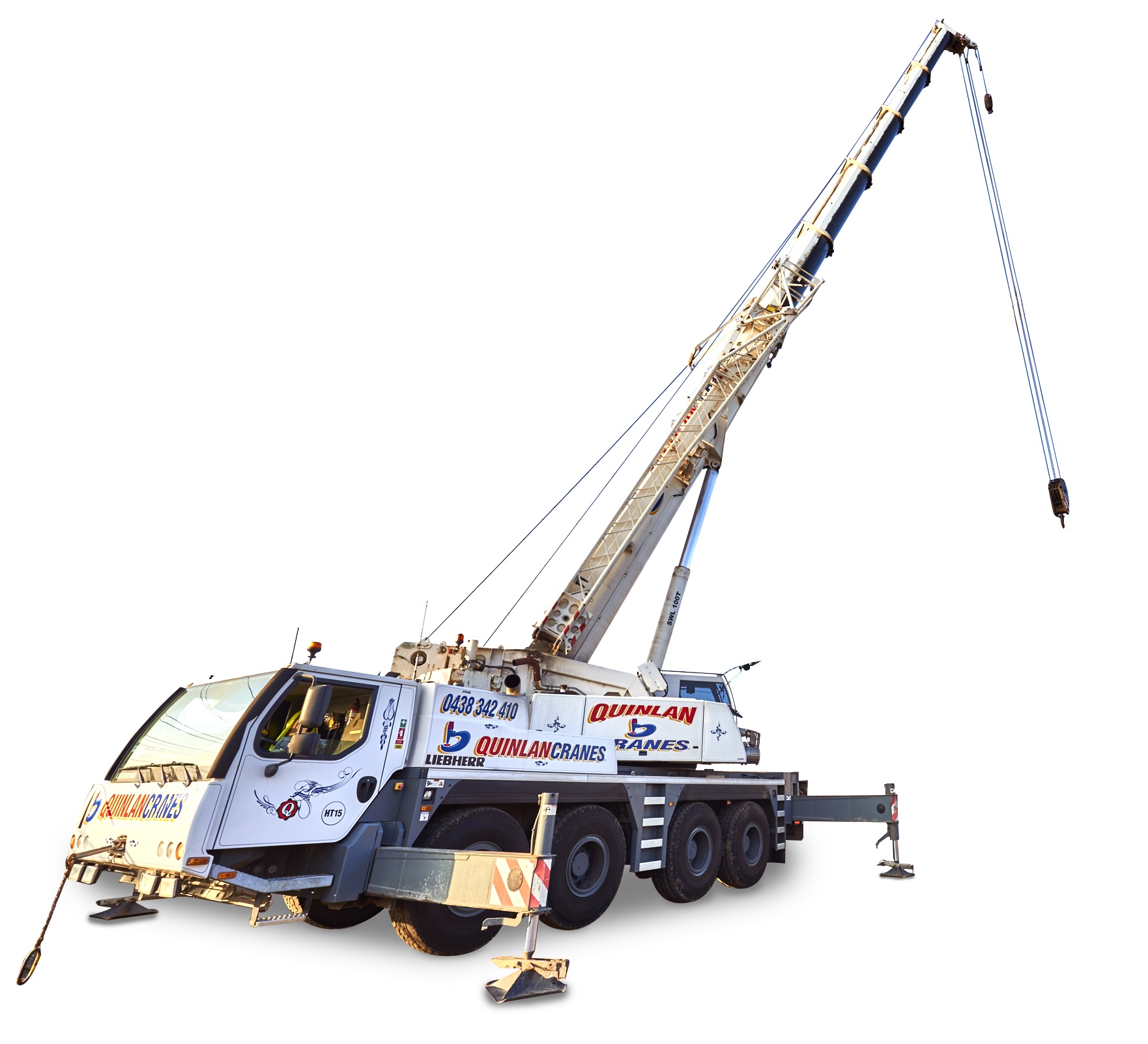 100 ton crane for hire