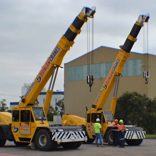 Pair of Quinlan Cranes